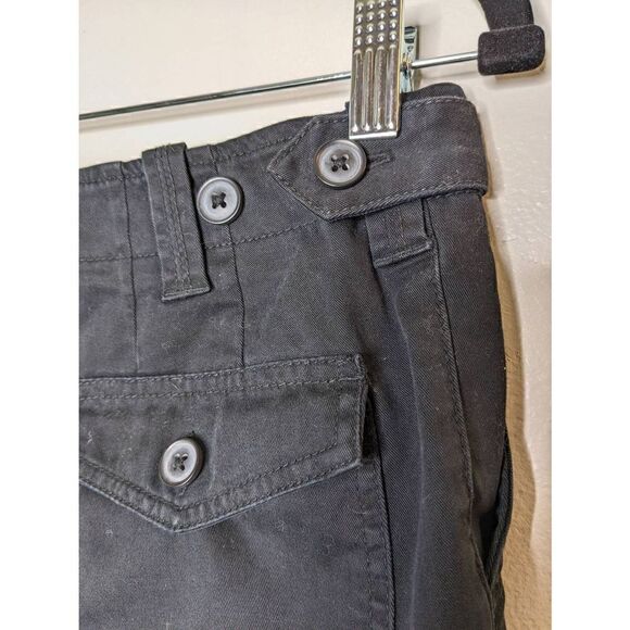 London Jean Black Chino Cargo Shorts 2 - Picture 8 of 11